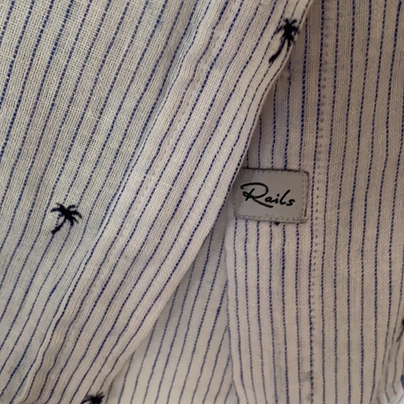 Rails linen Button Down - Picture 3 of 5